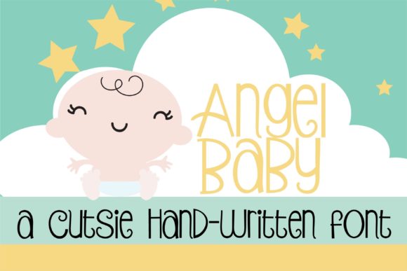 Angel Baby: A Charming Handwritten Font for Crafters
