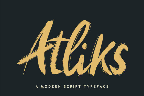 Atliks: A Bold, Expressive Font for Eye-Catching Campaigns