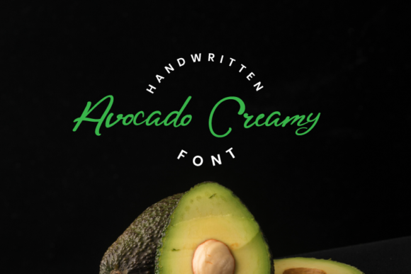 Avocado Creamy: A Versatile Handwritten Font for Creative Campaigns