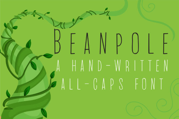 Beanpole: A Hipster Handwritten Font for Bold Branding