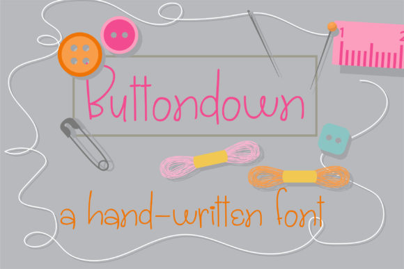 Buttondown: The Handwritten Font for a Charming Brand
