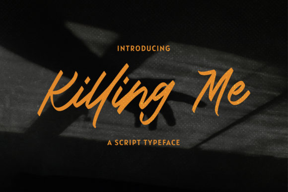 Creating a Brand with Killing Me: A Modern Script Font