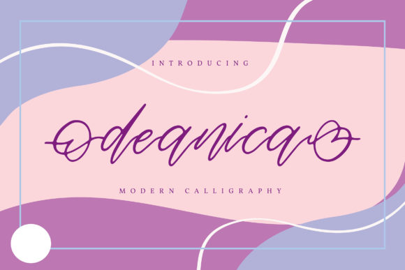 Deanica: A Graceful Script Font for Polished Branding