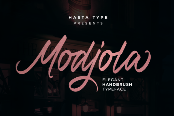 Discovering Modjola: A Handwritten Font for Elegant Publishing