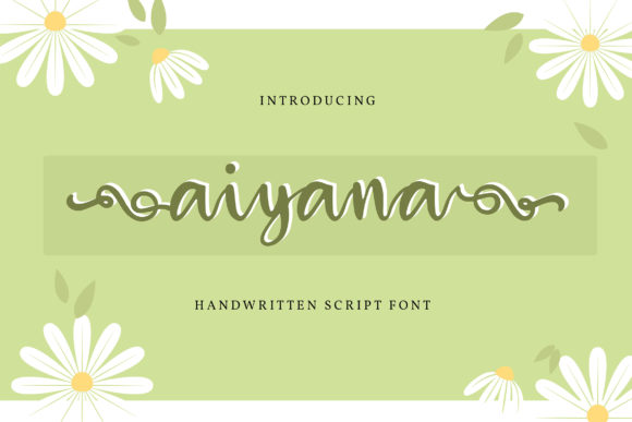 Elevate Your Brand with Aiyana: The Graceful Script Font