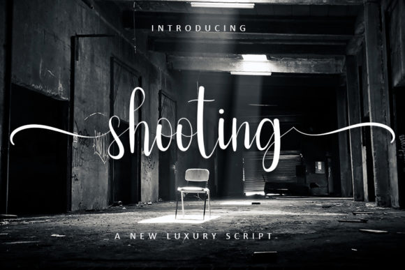 Enhance Your Campaign with the Elegance of Shooting Font
