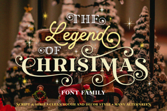 Enhance Your Campaigns with The Legend of Christmas Font
