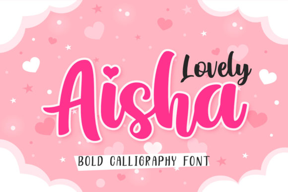 Enhance Your Web Design with Lovely Aisha Font