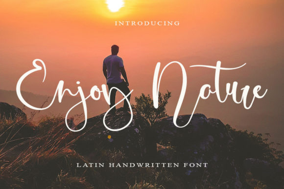 Enjoy Nature: A Breath of Fresh Air in Typography