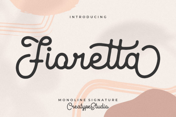 Fioretta: A Handwritten Font for Crafters and Creators
