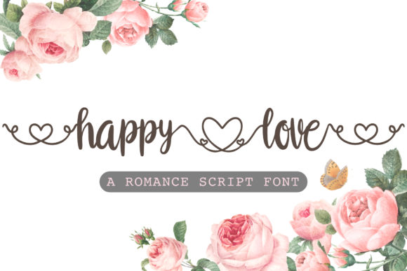 Happy Love: A Font That Radiates Joy