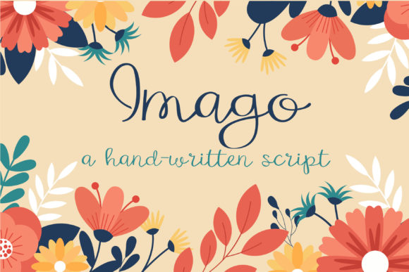 Imago: A Handwritten Font for Crafters and Creators