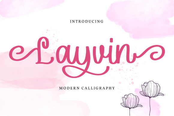 Layvin: A Handwritten Font for Elegant Web Design