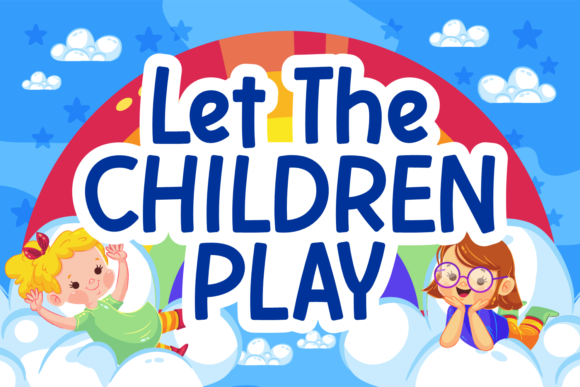 Let the Children Play: A Charming Handwritten Font for Editorial Design