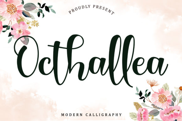 Octhallea: Elevate Your Campaigns with This Modern Handwritten Font
