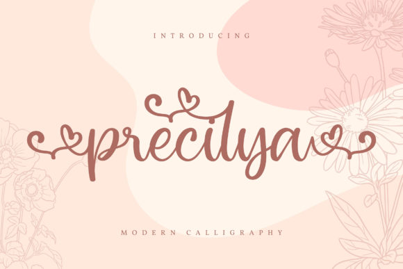 Precilya: A Romantic Handwritten Font for Web Design