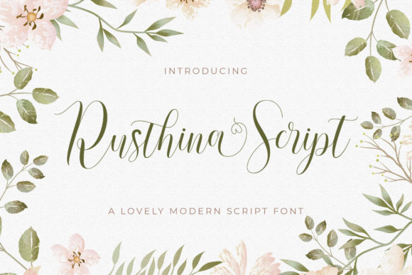 Rusthina: The Perfect Handwritten Font for Your Next Campaign