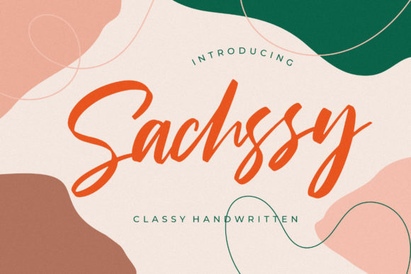 Sachssy: A Refined and Classy Script Font for Branding