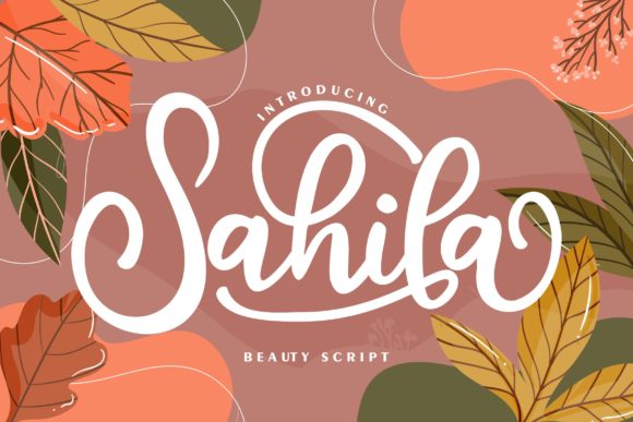 Sahila: A Graceful Handwritten Font for Editorial Elegance