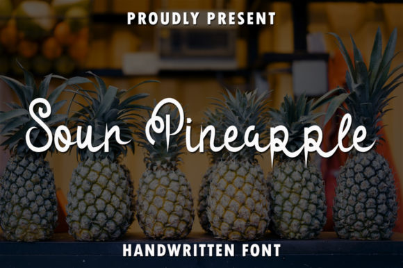 Sour Pineapple: A Bold Script for Creative Projects