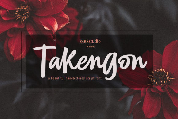 Takegon: A Fun, Urban Handwritten Font for Modern Brands
