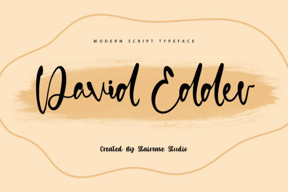Transform Your Brand with David Edder: A Stylish Handwritten Font
