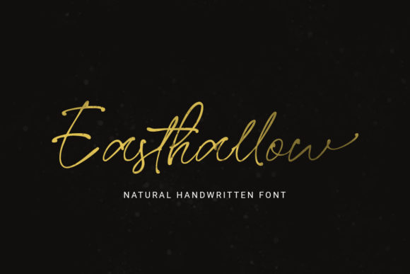 Transform Your Brand with Easthallow: A Premium Script Font