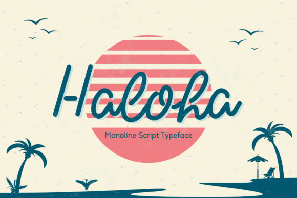 Transform Your Brand with Haloha: A Premium Script Font