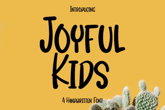 Transform Your Brand with Joyful Kids Font